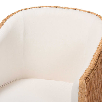 Tessa Bohemian Light Honey Rattan Arm Chair
