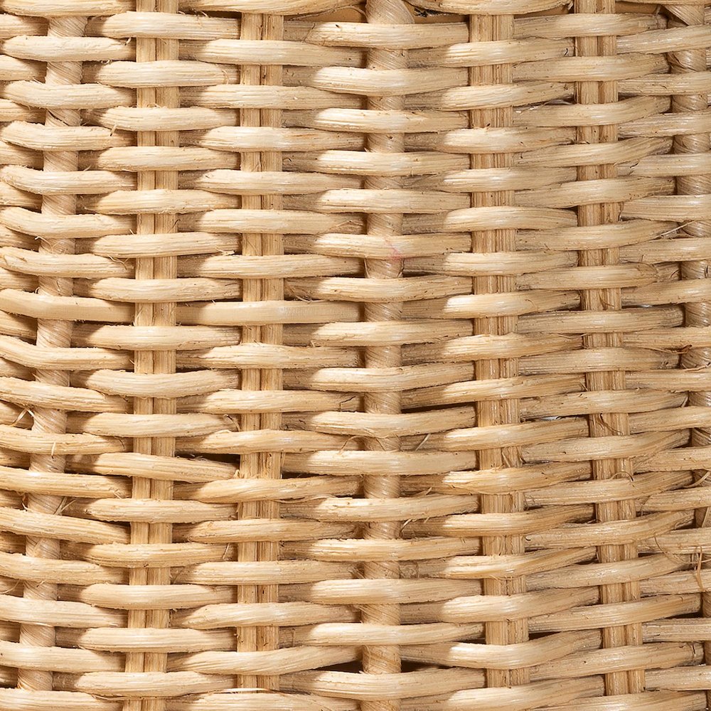 Lavada Bohemian Natural Scalloped Rattan Pendant Lampshade