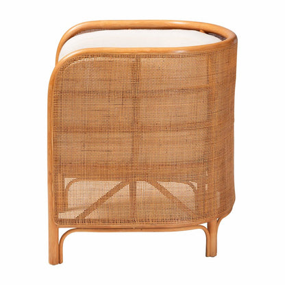 Bandung Bohemian Light Honey Rattan Accent Chair