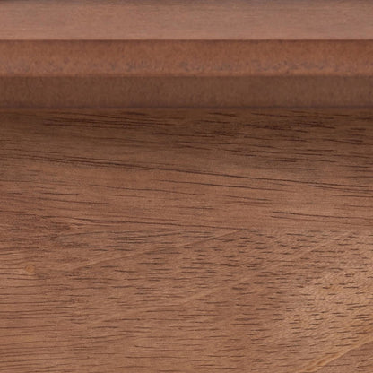 Elvina Mid-Century Transitional Ash Walnut Wood Queen Size Platform Bed