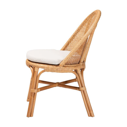 Daniela Bohemian Light Honey Rattan Dining Chair