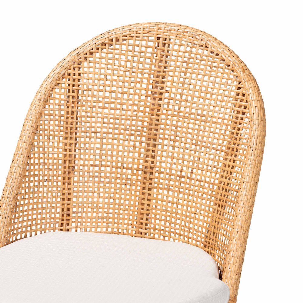 Daniela Bohemian Light Honey Rattan Dining Chair