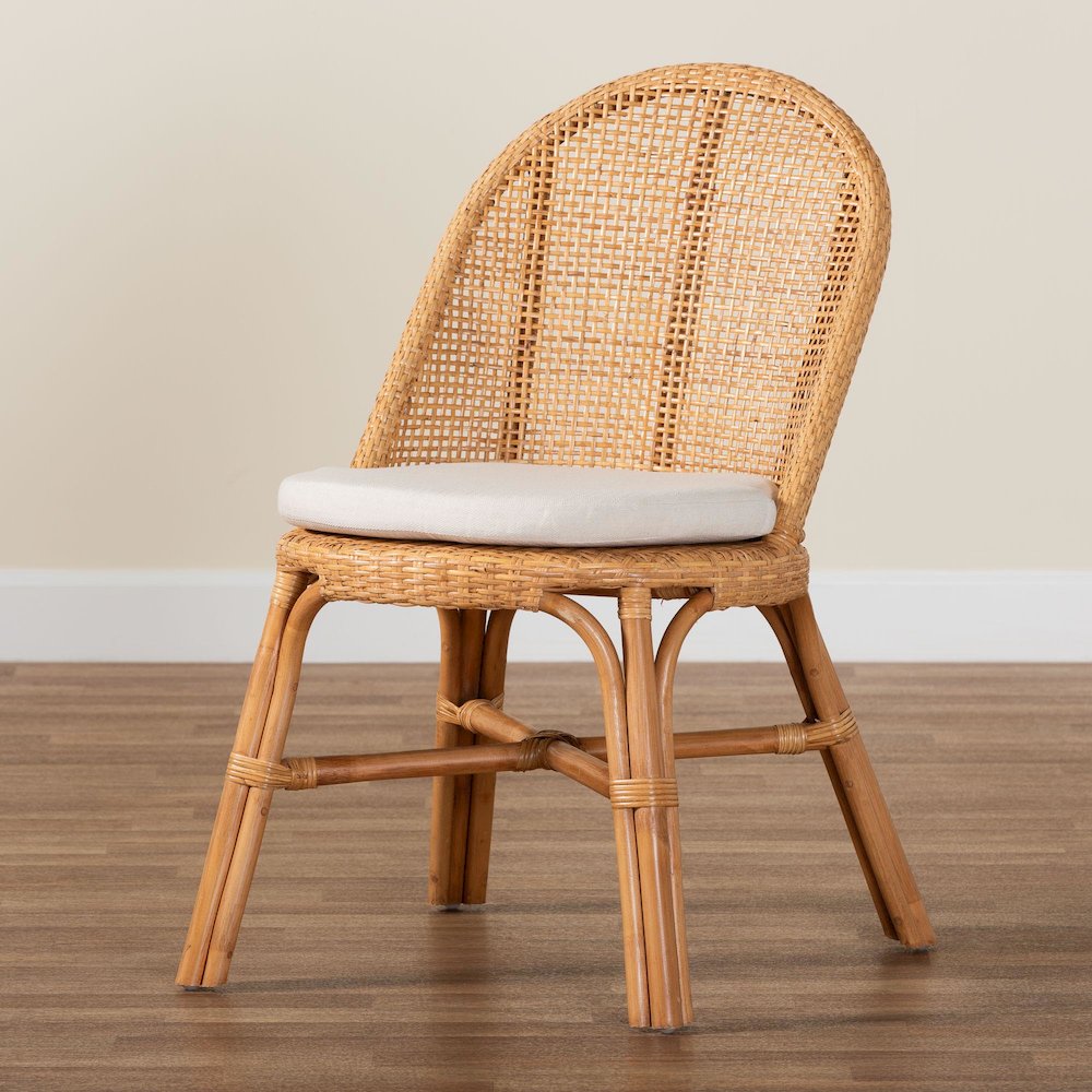 Daniela Bohemian Light Honey Rattan Dining Chair