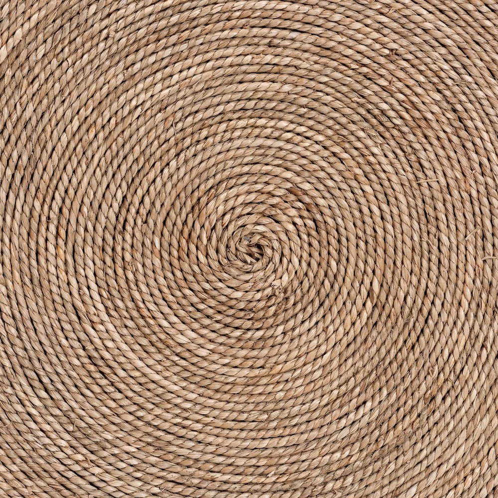 Cady Japandi Natural Jute Side Table