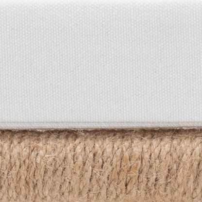 Maliyah Japandi Natural Jute Accent Bench