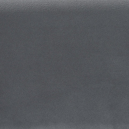 Etienne Modern Slate Grey Velvet Queen Platform Bed