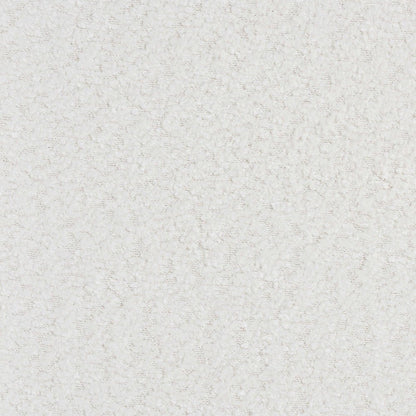 Laria Modern White Teddy-Bear Fabric 6-Drawer Dresser