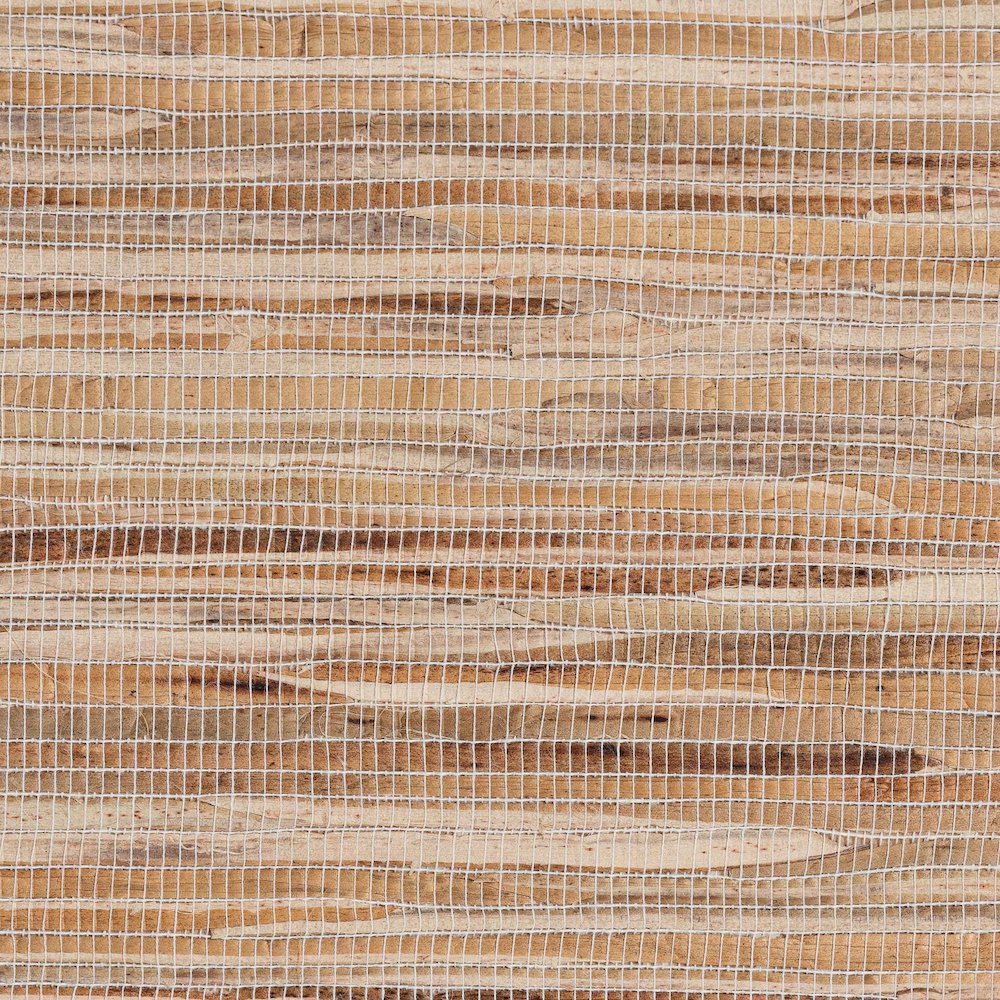Lucy Bohemian Woven Grasscloth Bookshelf