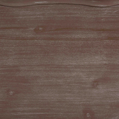 Yannick French Country Antique Brown Wood End Table