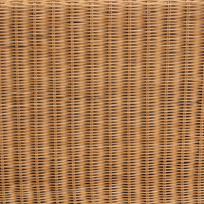 Reiko Handwoven Natural Rattan Bench