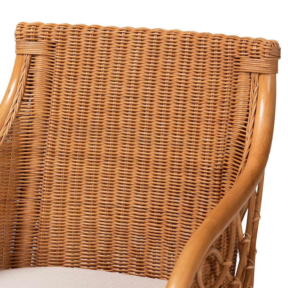 Wymond 5-Piece Rattan Dining Set - Round Wicker Table