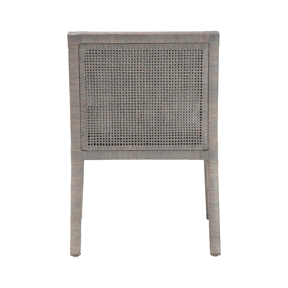 Karis Natural Rattan Dining Armchair