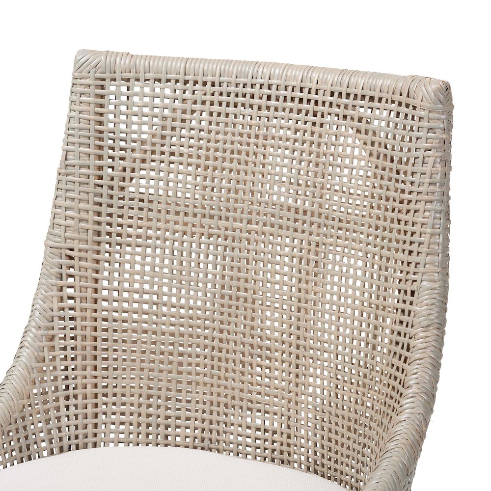 Bella Swivel Rattan Counter Stool