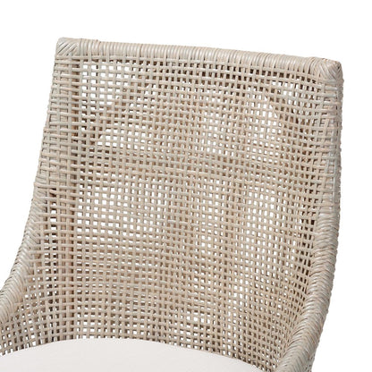 Bella Swivel Rattan Counter Stool