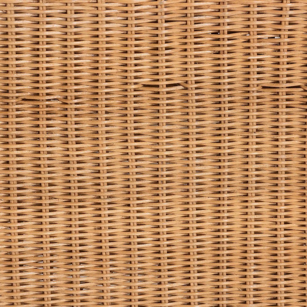 Nevada Bohemian Light Honey Rattan Accent Bench