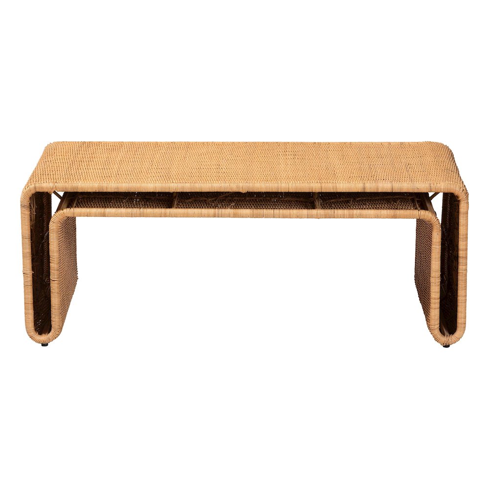 Nevada Bohemian Light Honey Rattan Coffee Table