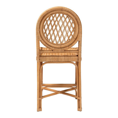 Oxford Natural Rattan Counter Stool
