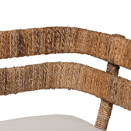Ubud Seagrass Dining Nook Bench Set
