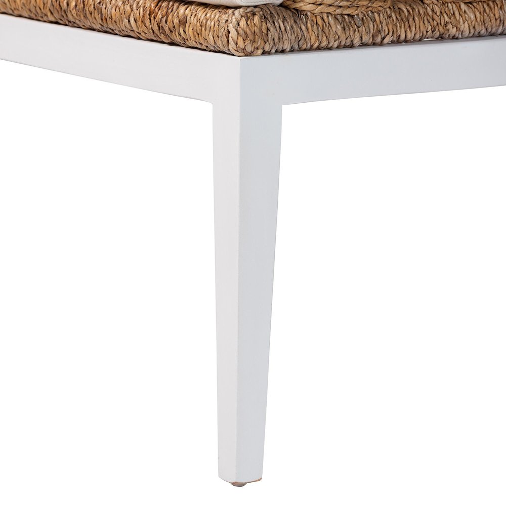 Ubud Seagrass Dining Nook Bench Set