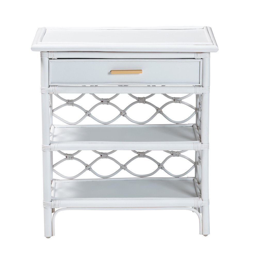 Akane Natural Rattan Nightstand