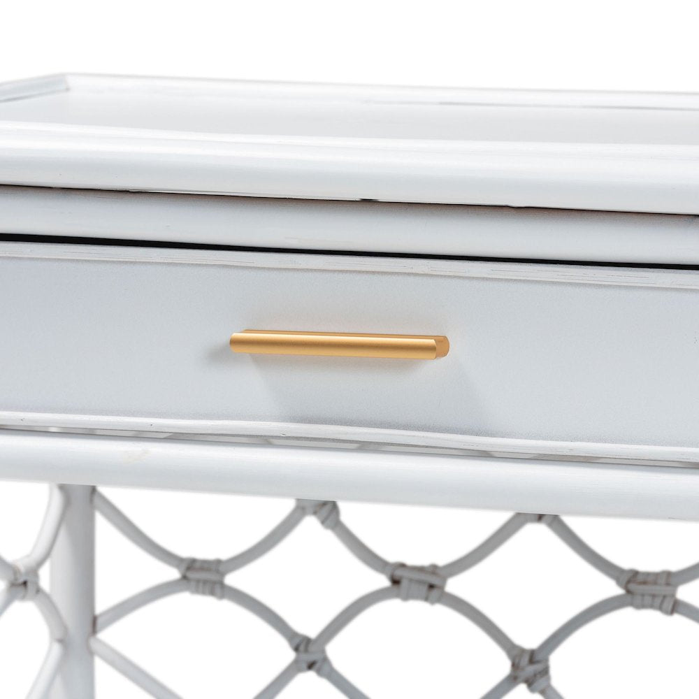 Akane Natural Rattan Nightstand