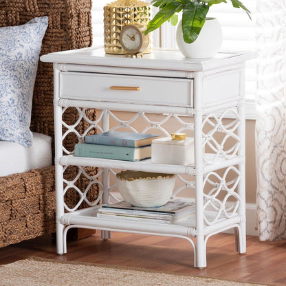 Akane Natural Rattan Nightstand