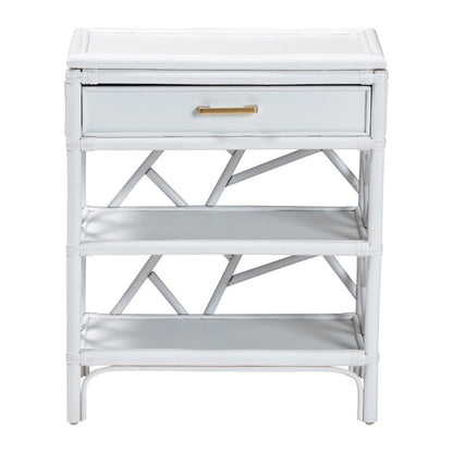Daina Natural Rattan Nightstand