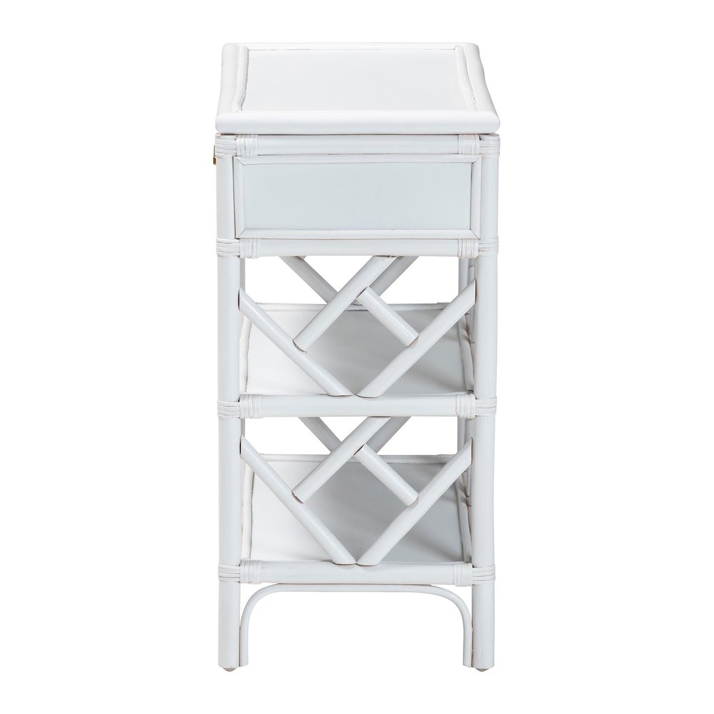 Daina Natural Rattan Nightstand