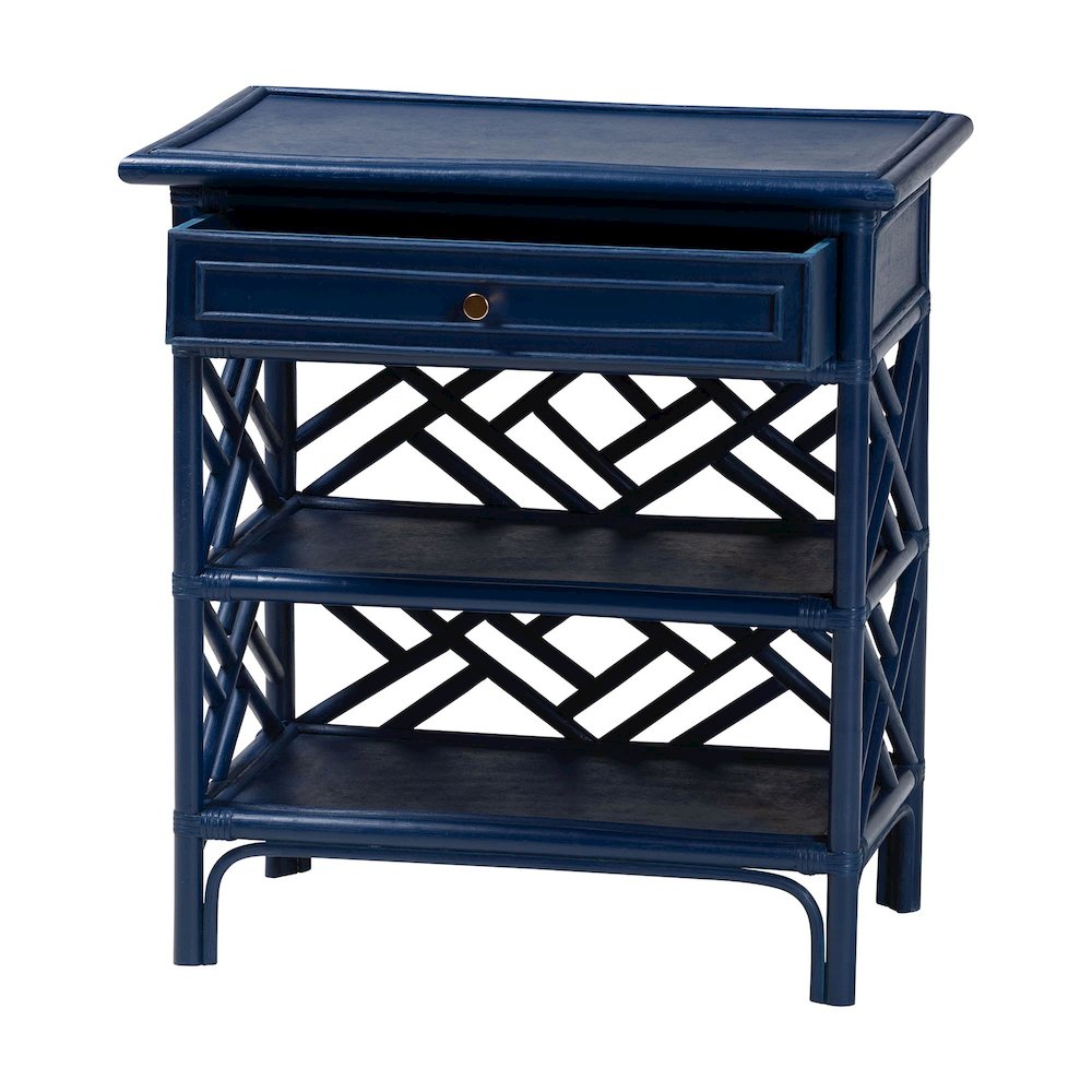 Tiaret Natural Rattan Nightstand