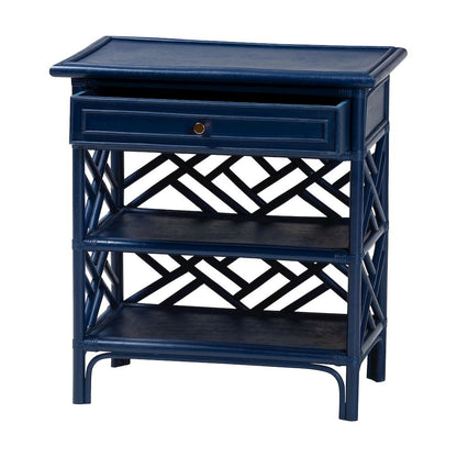 Tiaret Natural Rattan Nightstand
