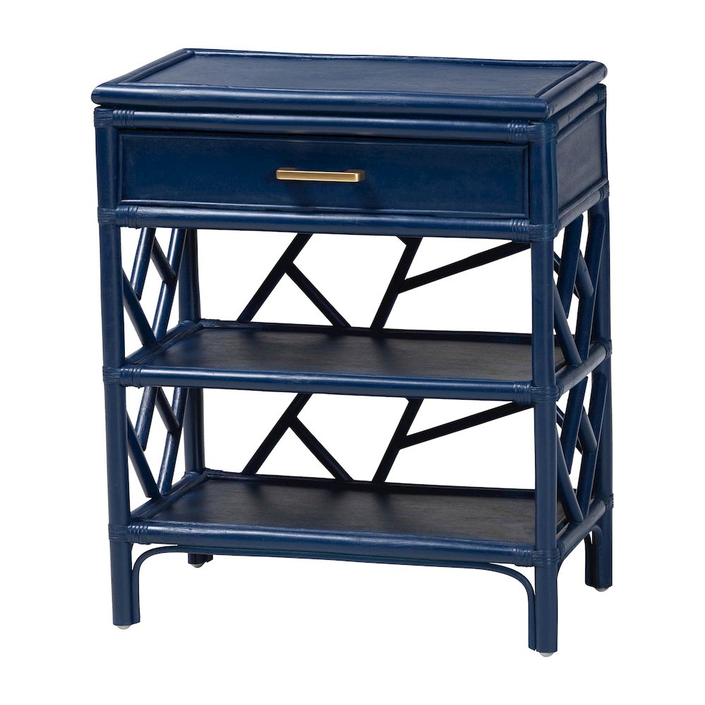 Daina Natural Rattan Nightstand