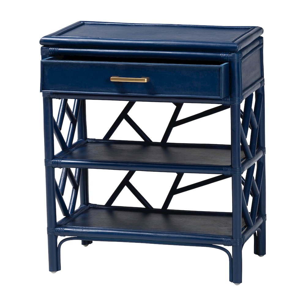 Daina Natural Rattan Nightstand
