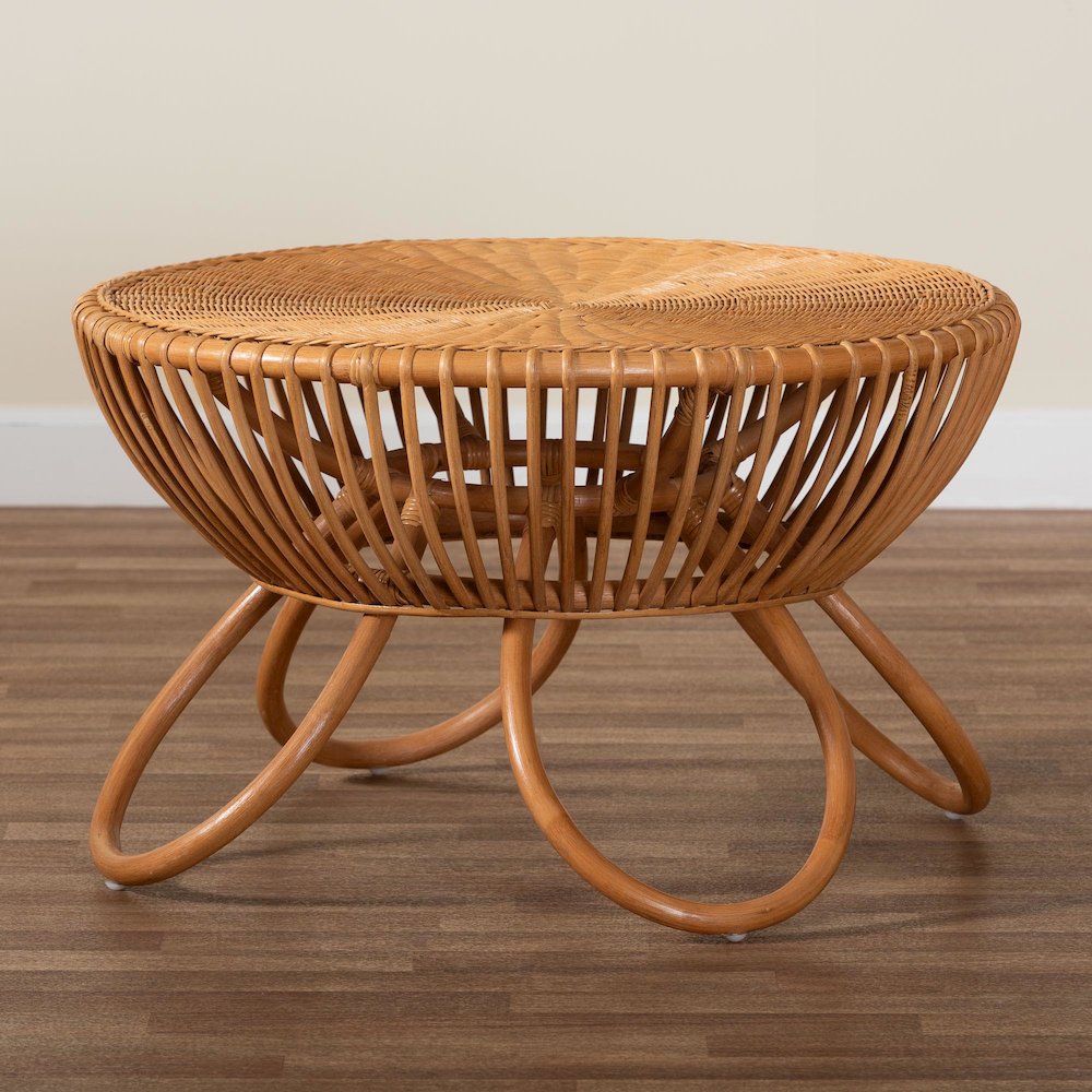 Abel Natural Rattan Coffee Table