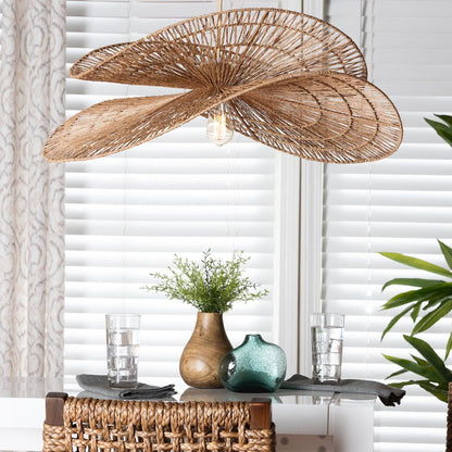 Theanna Woven Jute Pendant Lampshade