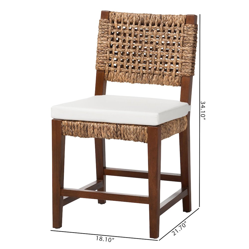 Alise Handwoven Seagrass Dining Chair