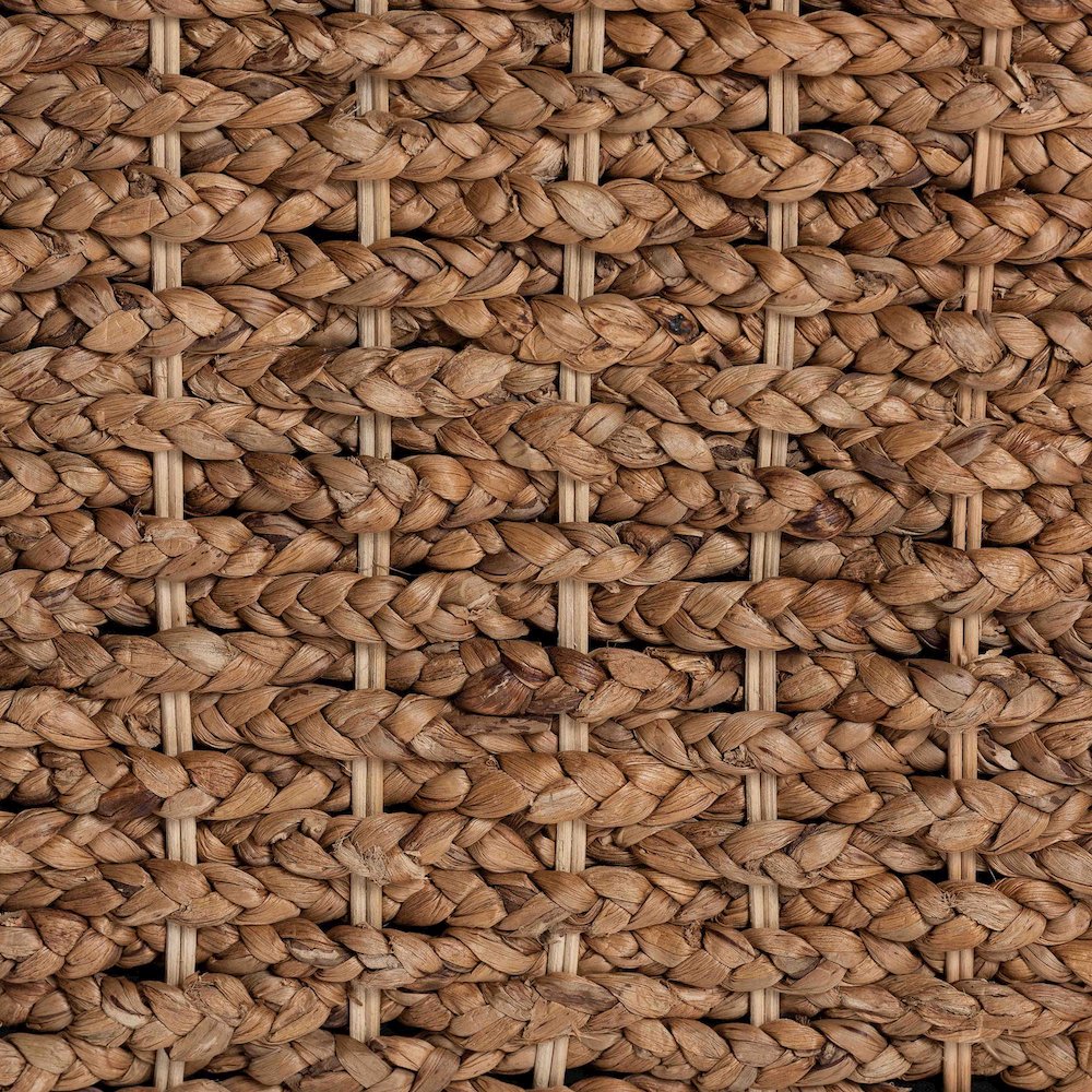 Bailey Handwoven Seagrass Storage Ottoman