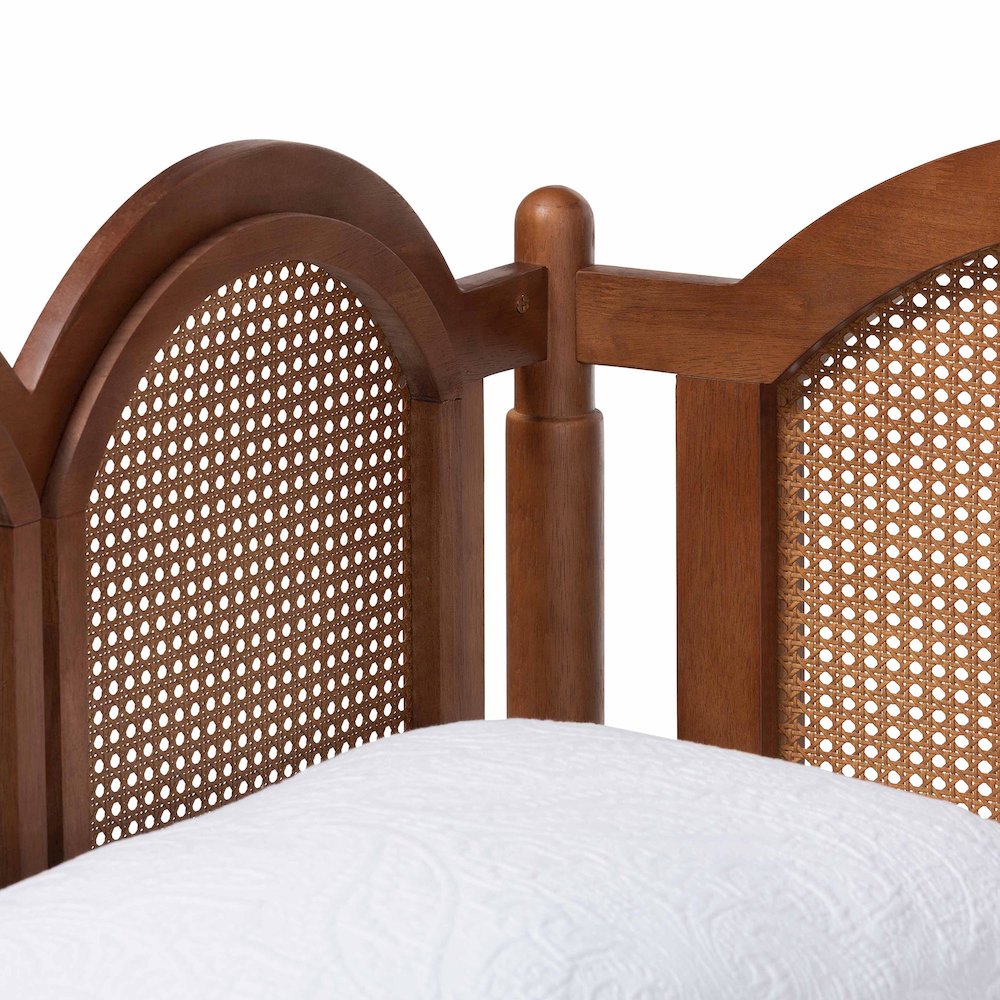 Carmiya Scalloped Daybed - Twin Size Wooden Frame