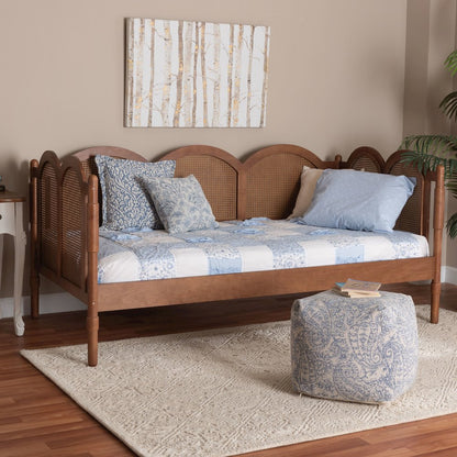 Carmiya Scalloped Daybed - Twin Size Wooden Frame