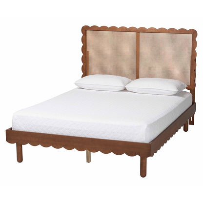 Orianthe Scalloped Platform Bed