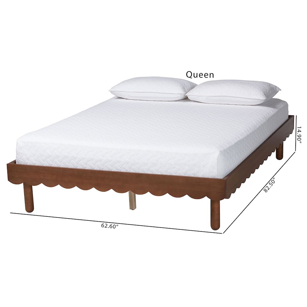 Orianthe Scalloped Bed Frame