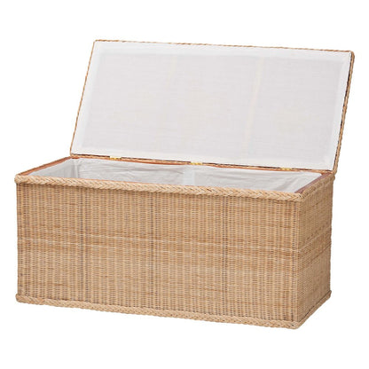 Caden Braided Natural Rattan Chest