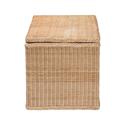 Caden Braided Natural Rattan Chest