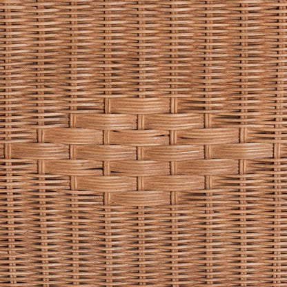 Eamon Braided Natural Rattan Storage Bench