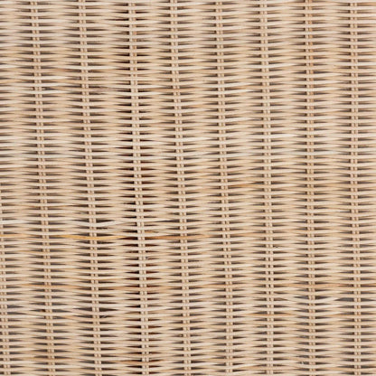 Barid Braided Natural Rattan Storage Bench