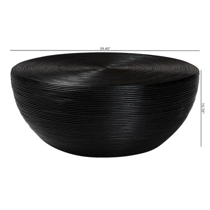 Tokyo Laminated Natural Rattan Coffee Table