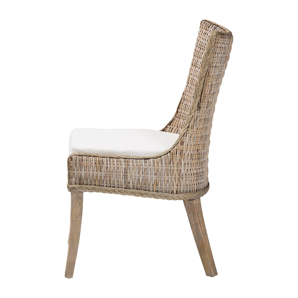 Derris Natural Rattan Dining Chair