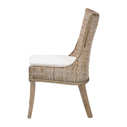 Derris Natural Rattan Dining Chair