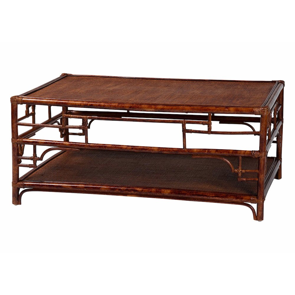 Sebalio Tortoise Natural Rattan Coffee Table