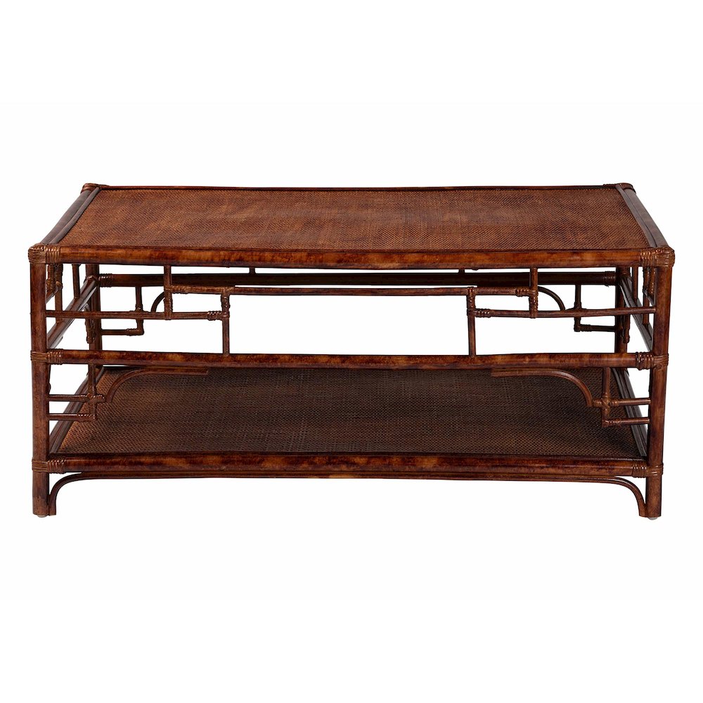 Sebalio Tortoise Natural Rattan Coffee Table