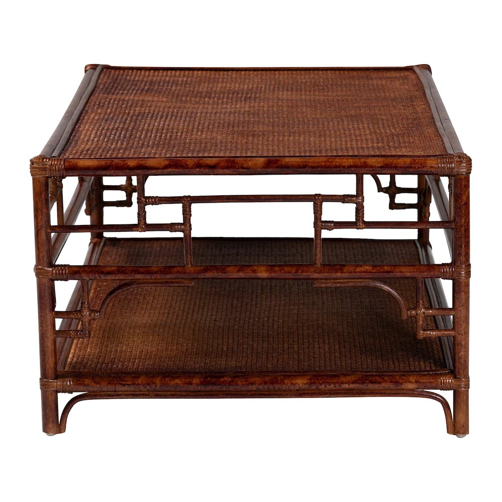 Sebalio Tortoise Natural Rattan Coffee Table